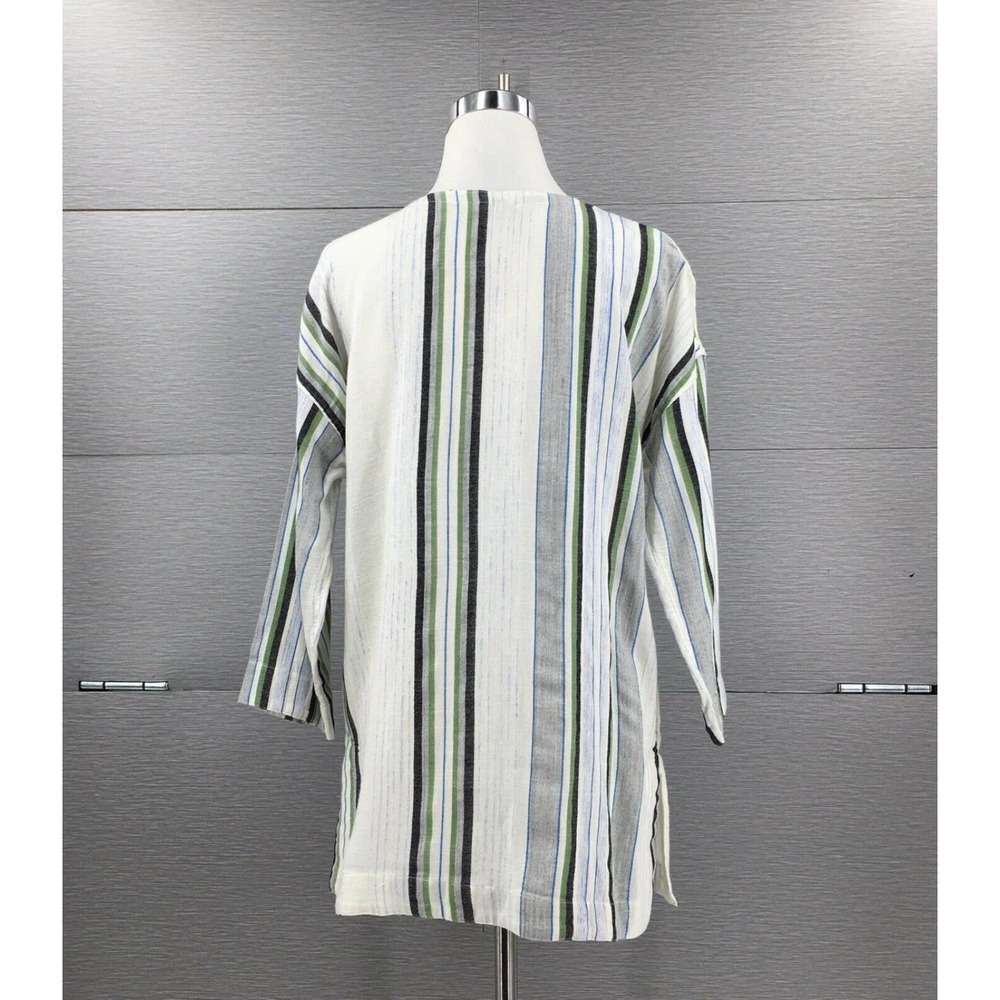 Soft‎ Surroundings Embroidered Beach Top Small - Picture 5 of 7